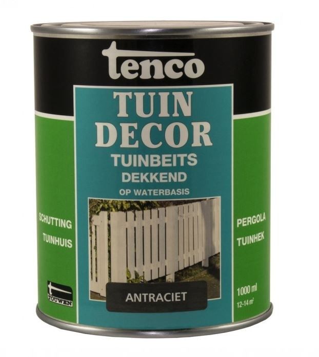 Tw Tenco Tuindecor Dk Antraciet 1l
