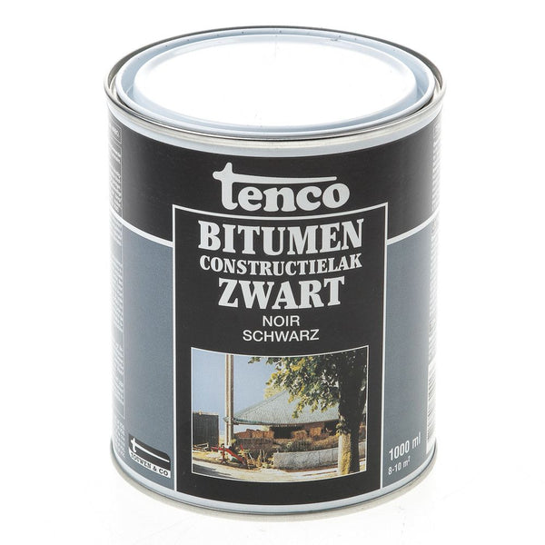Tw Tenco Bitum Constr.lak 1l Zwart