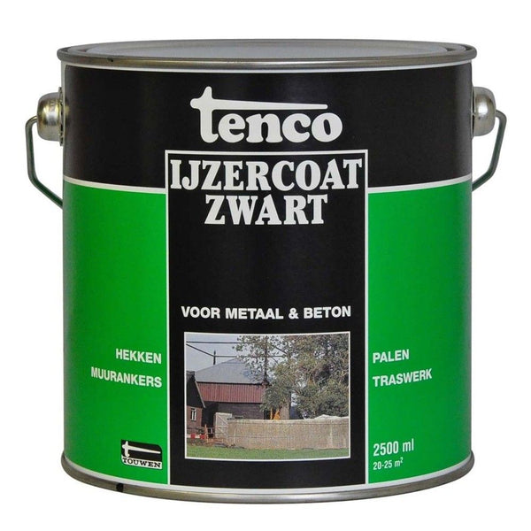 Tw Tenco Ijzercoat Teerv 2.5l Zwart