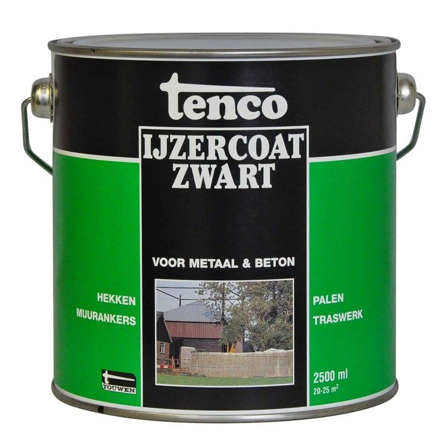 Tw Tenco Ijzercoat Teerv 2.5l Zwart