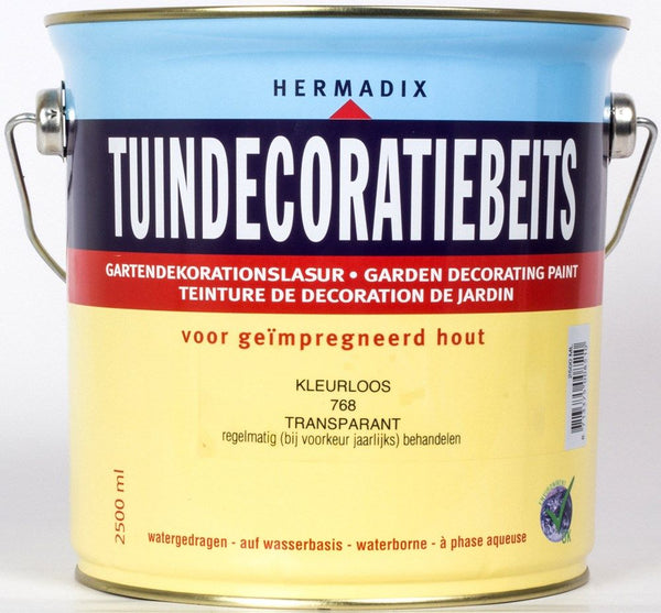 Hermadix tuindecoratiebeits 768 2500ml kleurloos