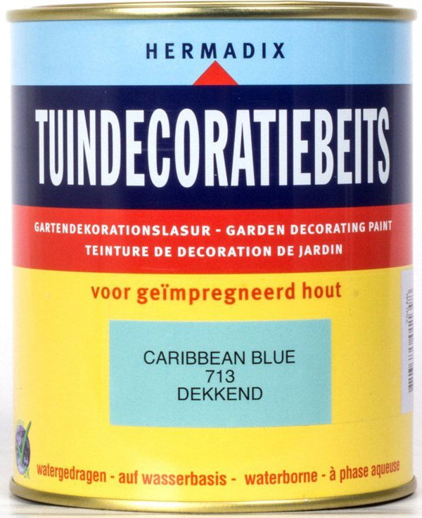 Hermadix tuindecoratiebeits 713 750ml caribbean blue