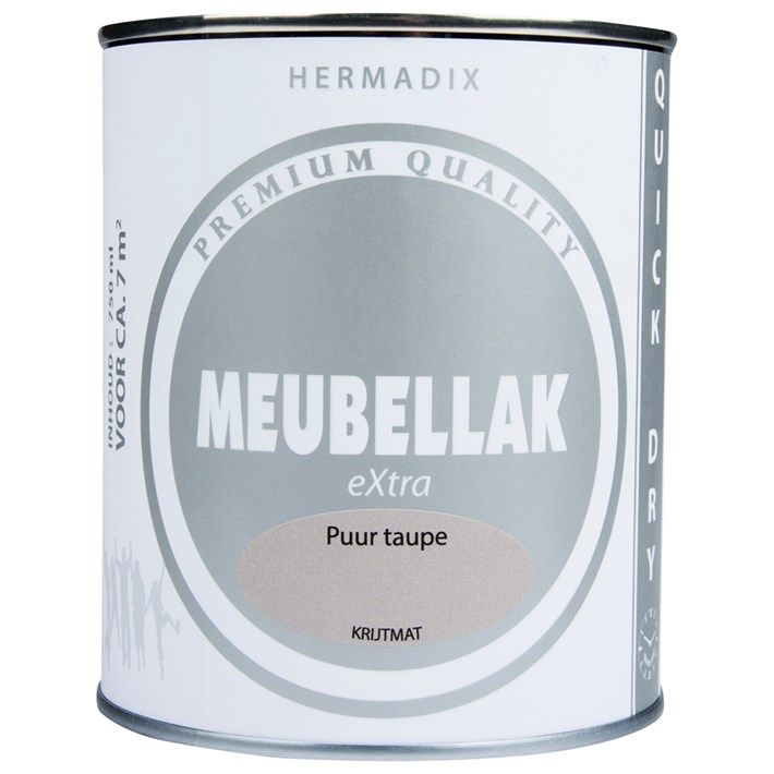 Hermadix meubellak krijtm. puurtaupe 750