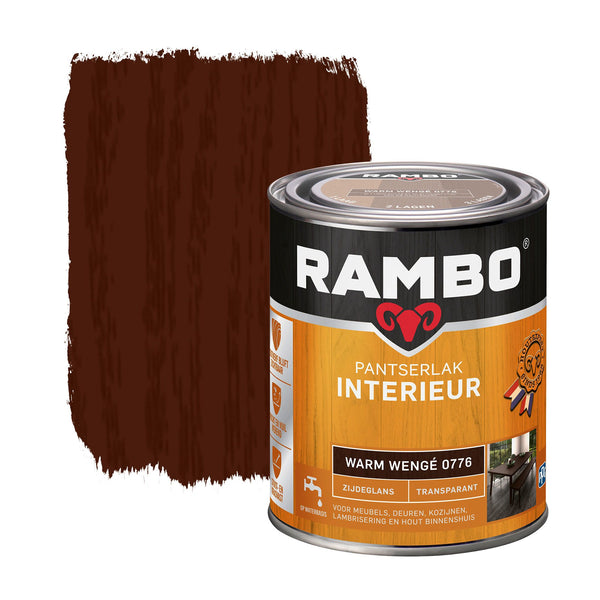 Rambo interieurlak transp. zgl 776 250ml warmwengé