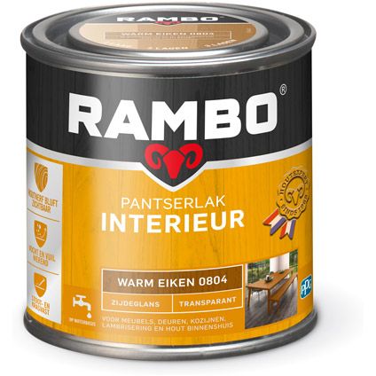 Rambo interieurlak transp. zgl 804 250ml warm eiken