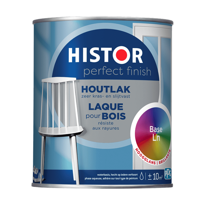Histor pf houtlak hoogglans bas.ln 750ml