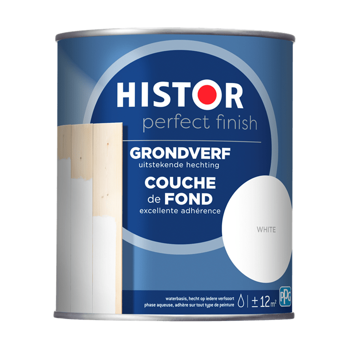 Histor pf grondverf white 750ml white