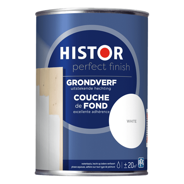 Histor pf grondverf white 1250ml white