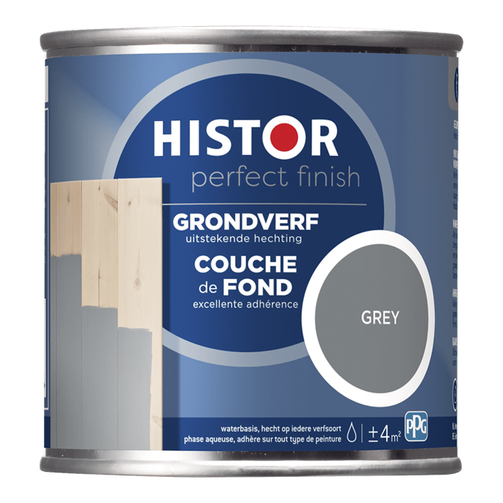 Histor pf grondverf grey 250ml grey