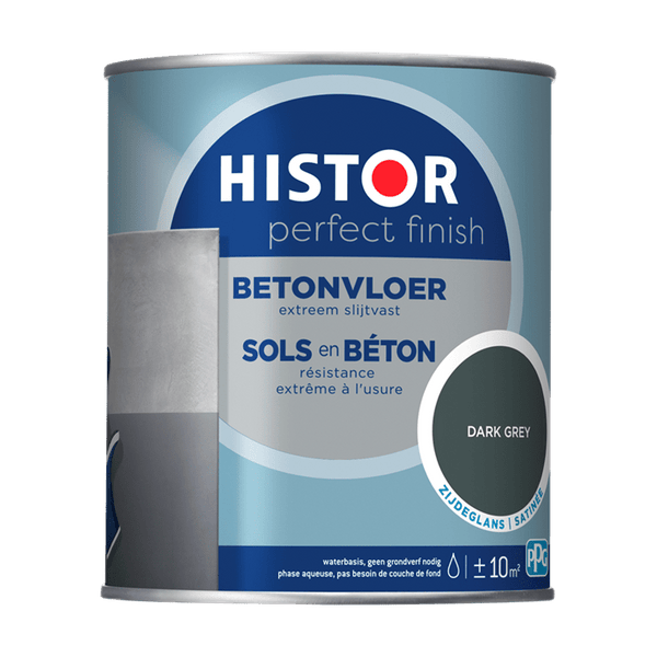 Histor pf betonvloer zgl dark 750ml dark grey