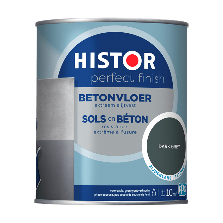 Histor pf betonvloer zgl dark 750ml dark grey