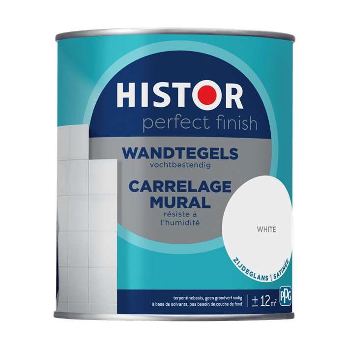 Histor pf wandtegels zgl white 750ml white