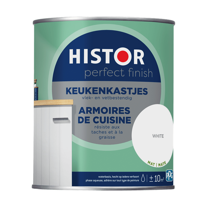 Histor pf keukenkastjes mat white 750ml white