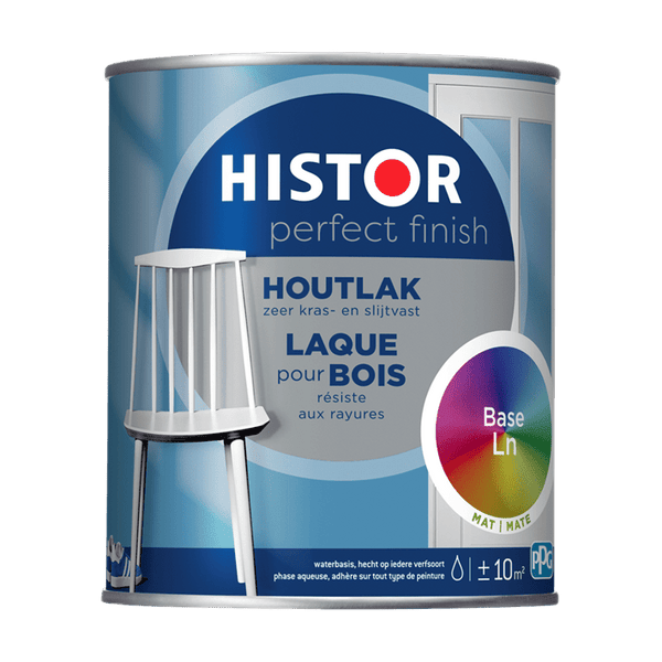 Histor pf houtlak mat basis ln 750ml