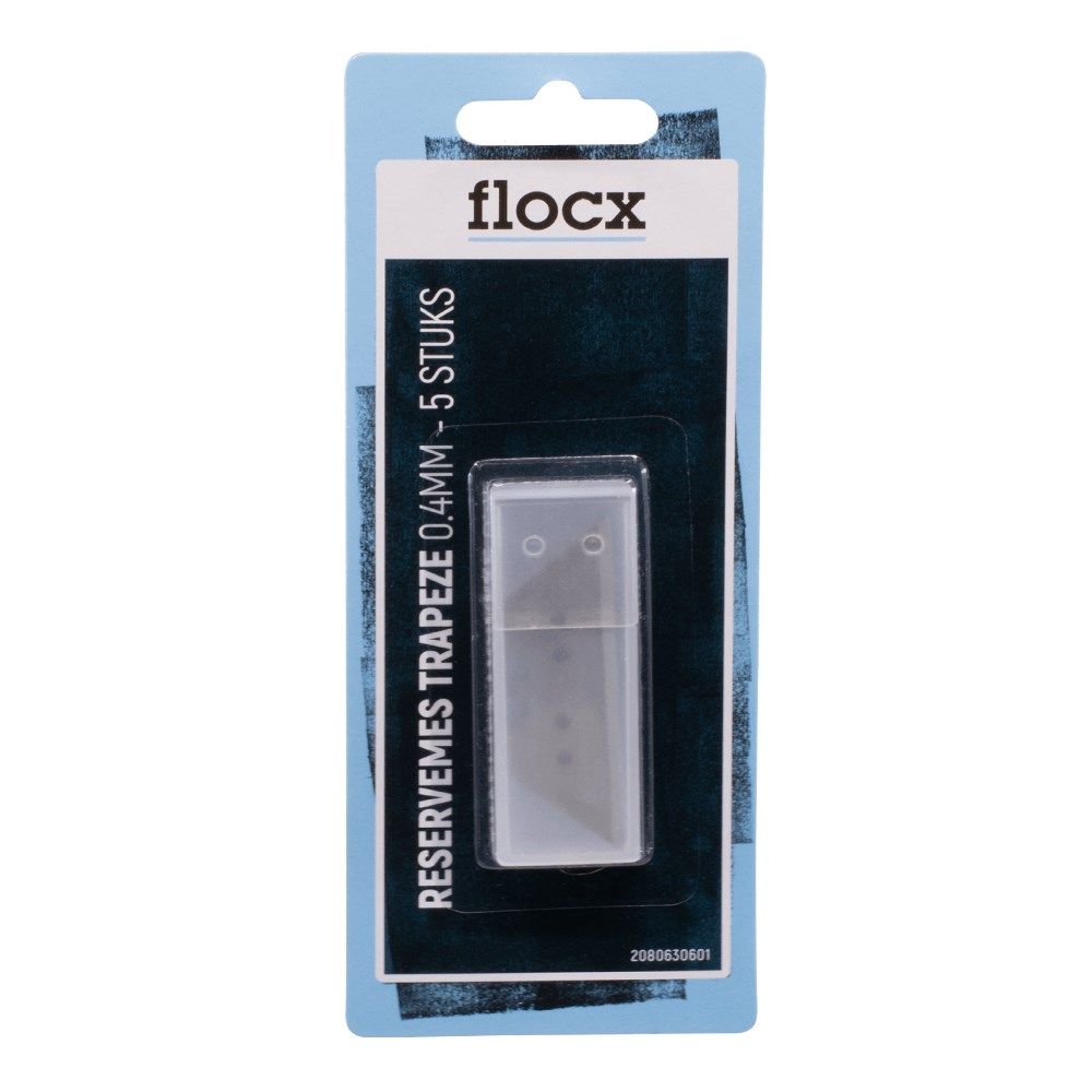 Flocx reservemes trapeze vorm 0,4mm 5st 2080630601