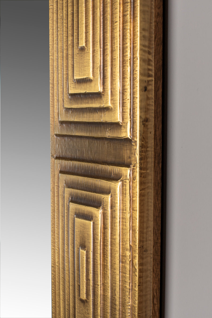 Volan spiegel/ wandspiegel 70x110 goud