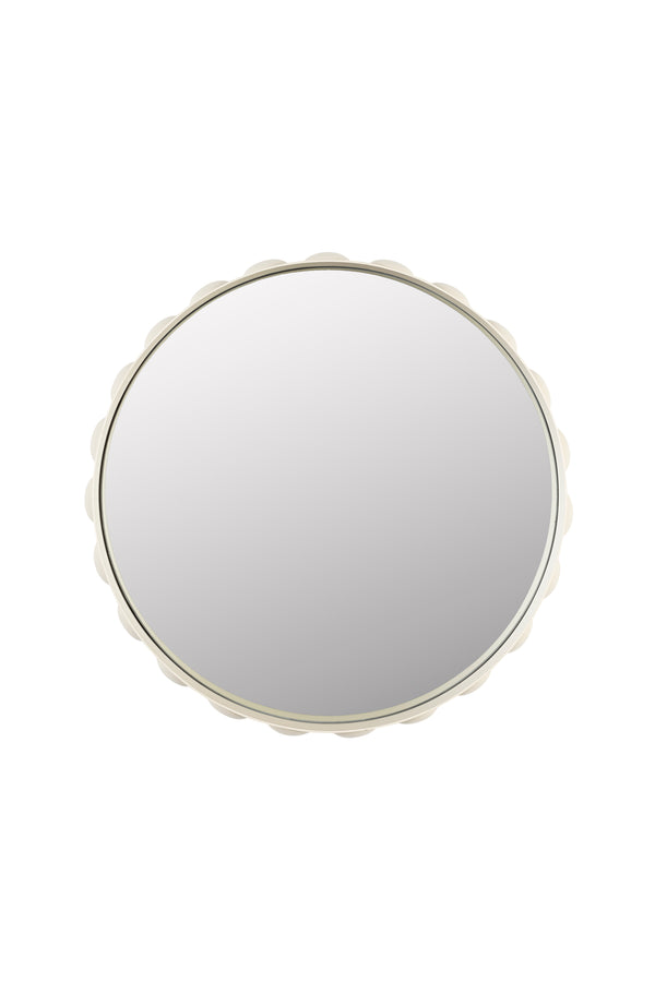 Bubbles spiegel/ wandspiegel beige
