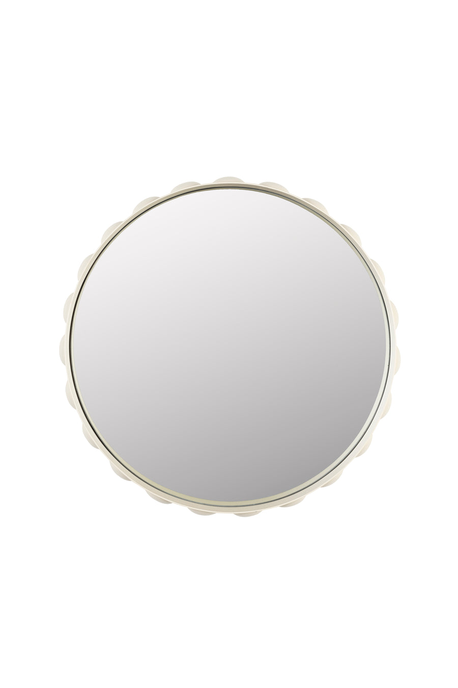 Bubbles spiegel/ wandspiegel beige