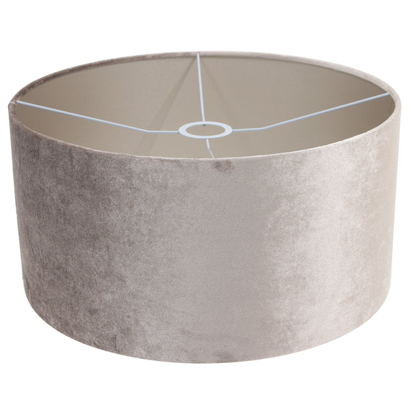 Vloerlamp Prestige Chic 7395ZW+K1068GS Zwart-Wit Linnen