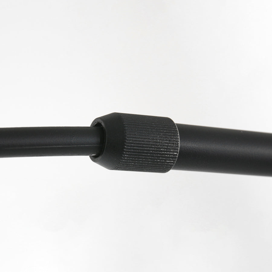Wandlamp Sparkled Light 1481ZW+K1068RS Zwart-Grijs Linnen