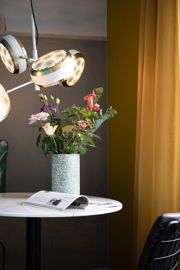 Vaas Fajen Terrazzo Groen