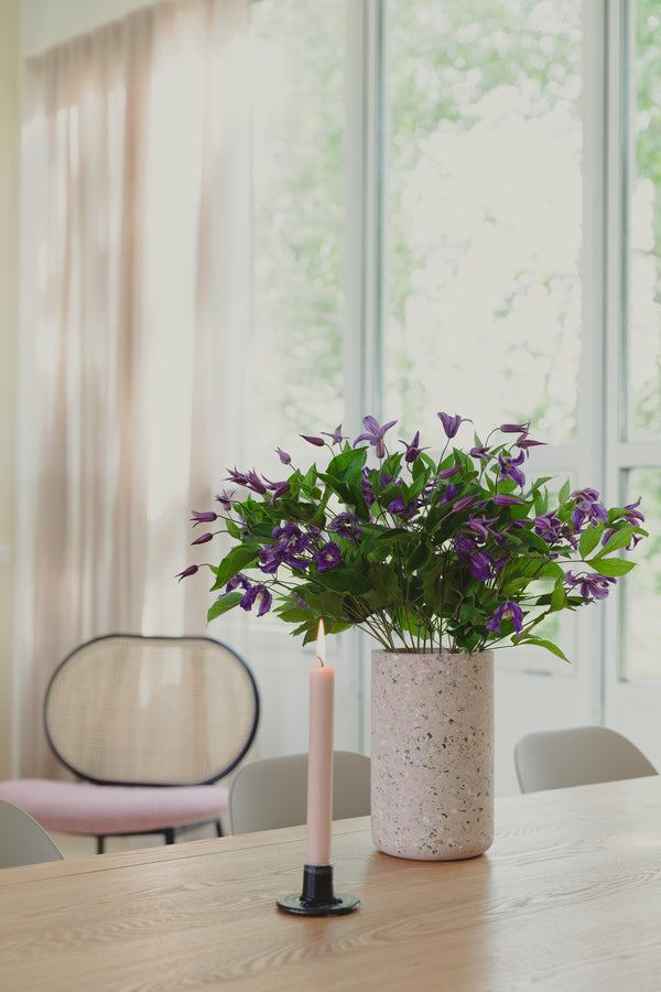Vaas Fajen Terrazzo Roze