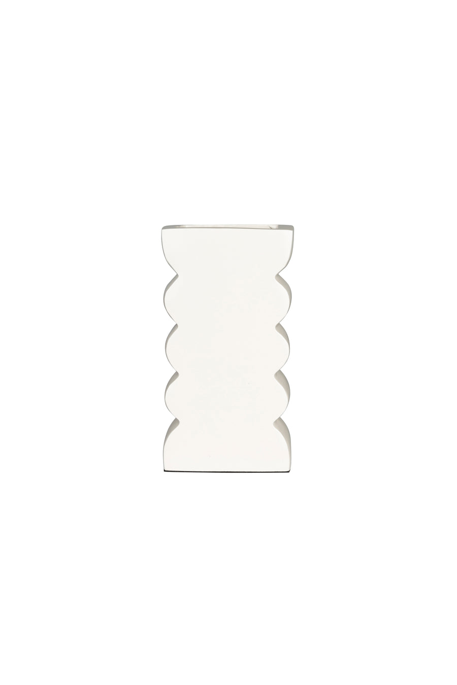 Curves vaas s shiny beige (set of 8)