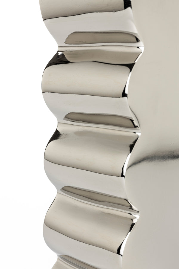 Curves vaas s shiny beige (set of 8)
