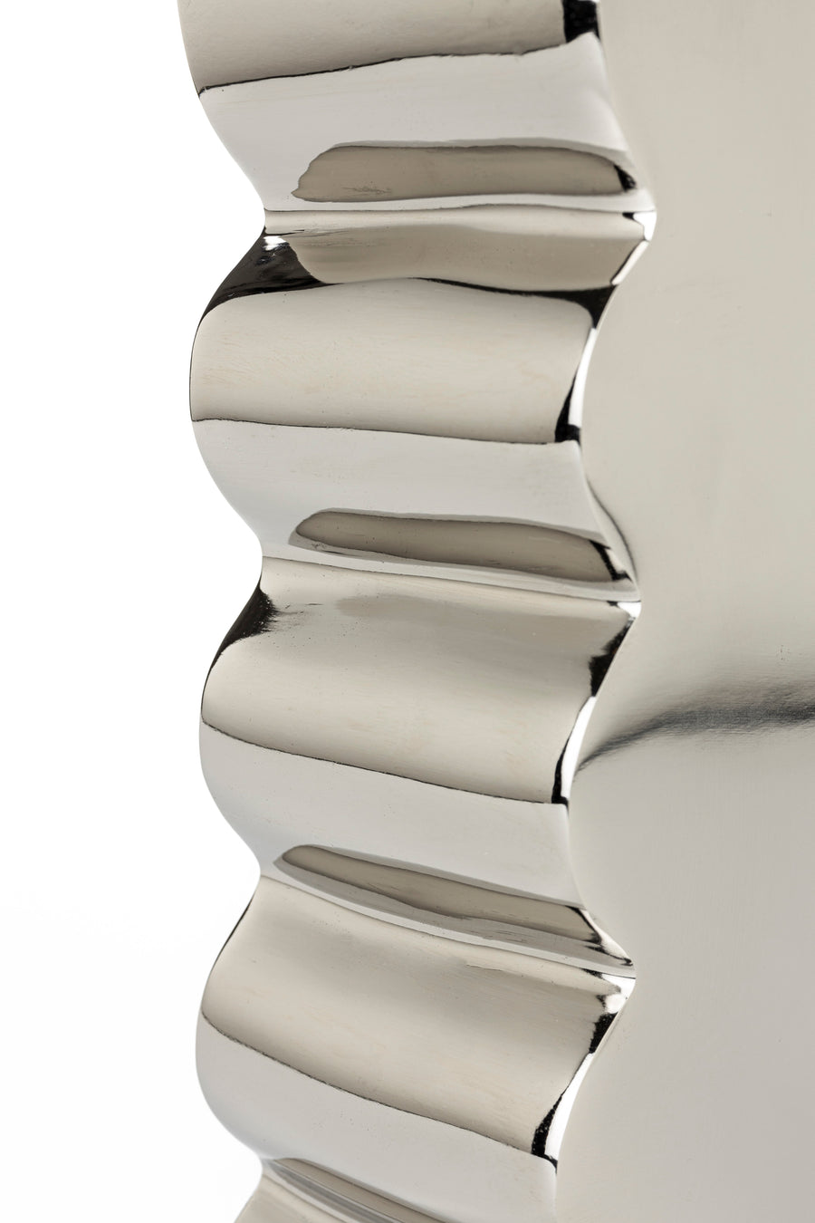 Curves vaas s shiny beige (set of 8)
