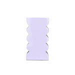 Curves vaas s shiny lila (set of 8)