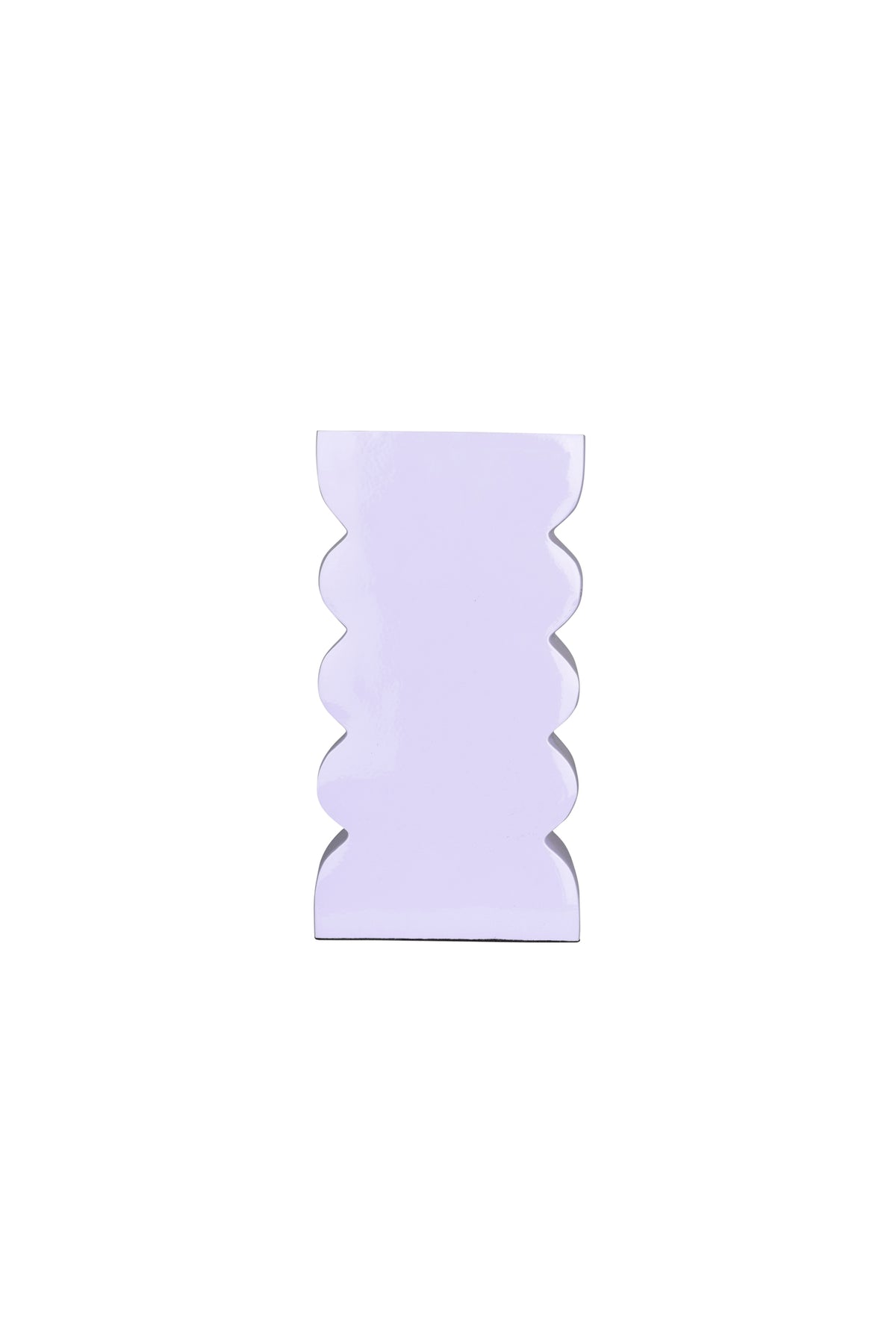 Curves vaas s shiny lila (set of 8)