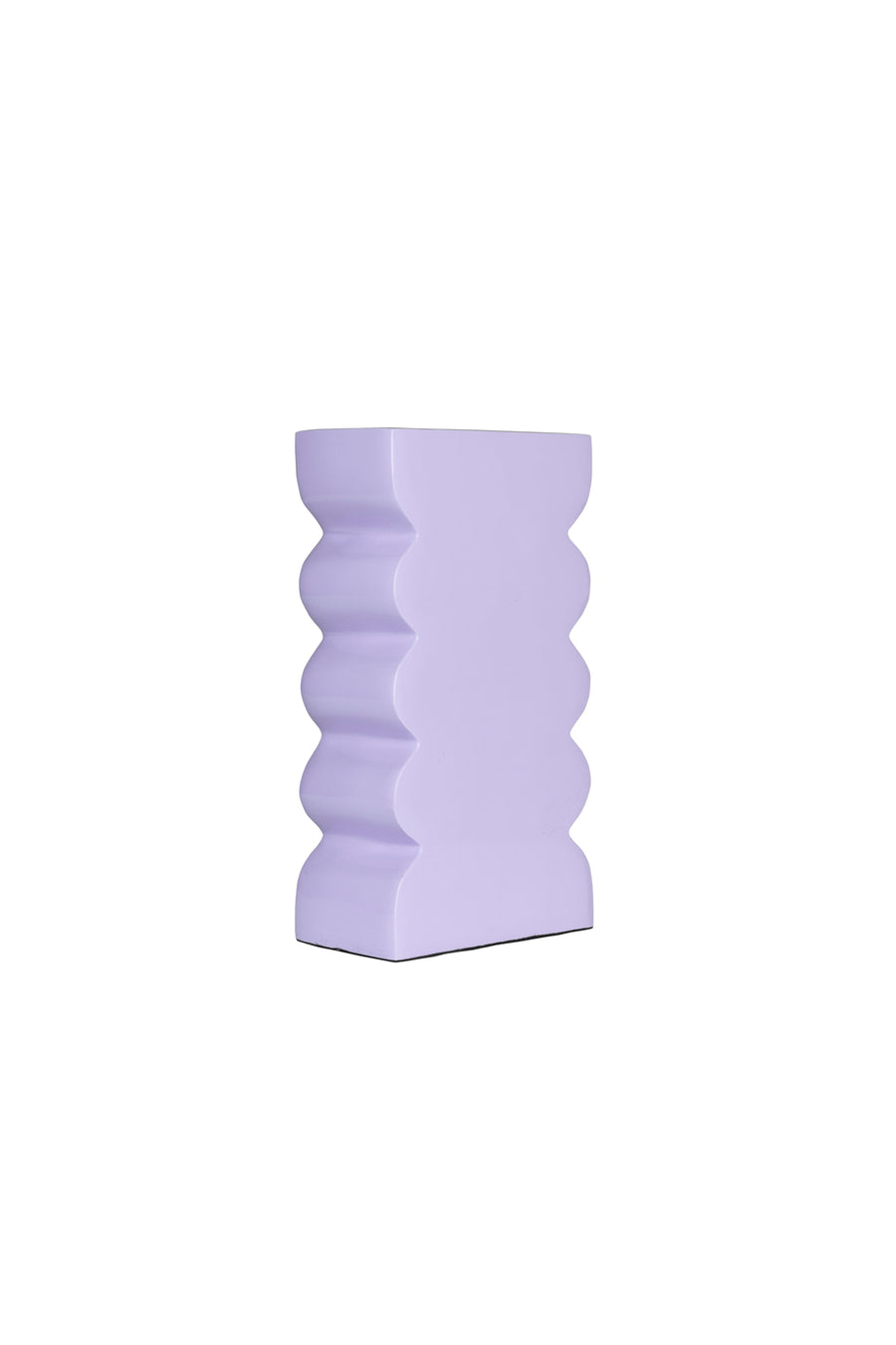 Curves vaas s shiny lila (set of 8)