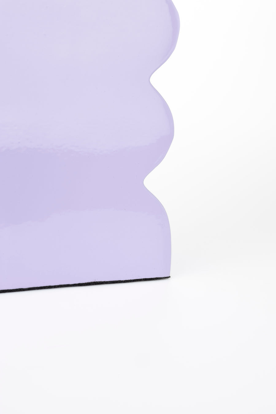Curves vaas s shiny lila (set of 8)
