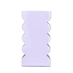 Curves vaas l shiny lila (set of 4)