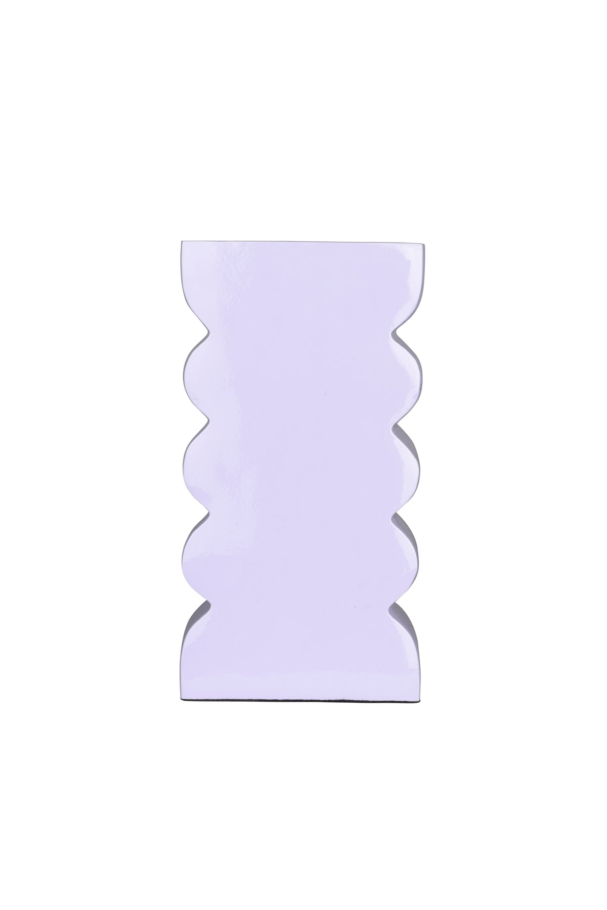 Curves vaas l shiny lila (set of 4)