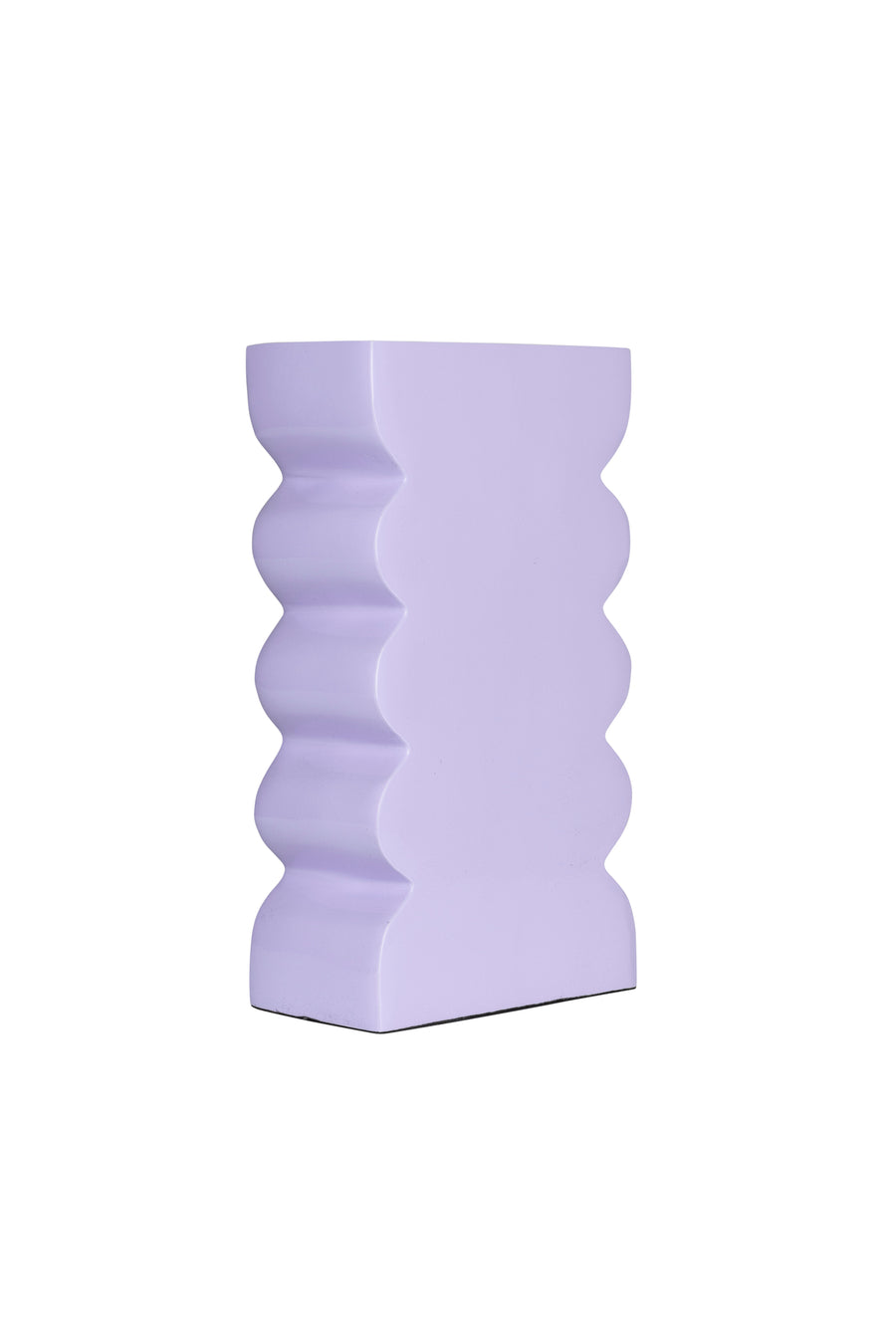 Curves vaas l shiny lila (set of 4)