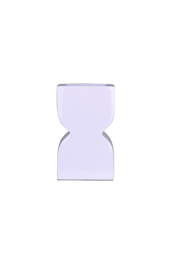 Cones vaas s shiny lila (set of 8)