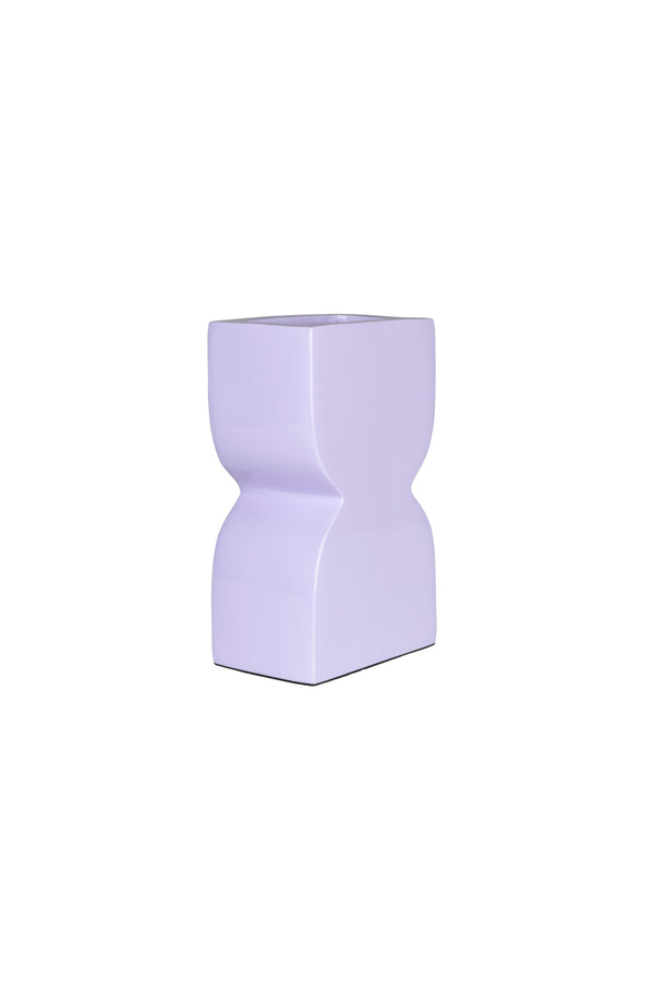 Cones vaas s shiny lila (set of 8)
