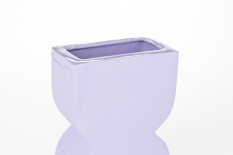 Cones vaas s shiny lila (set of 8)