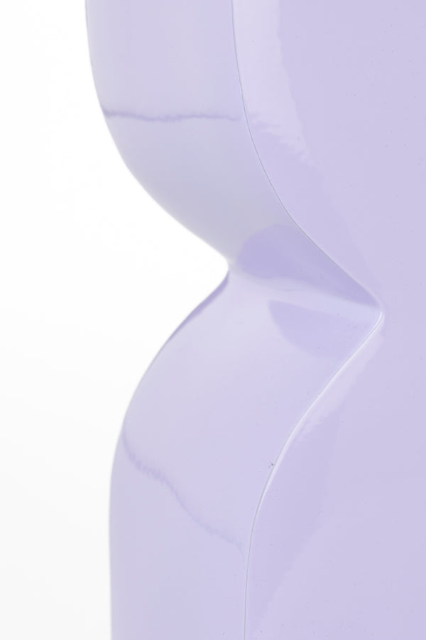 Cones vaas s shiny lila (set of 8)