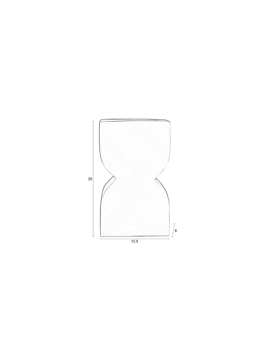 Cones vaas s shiny lila (set of 8)