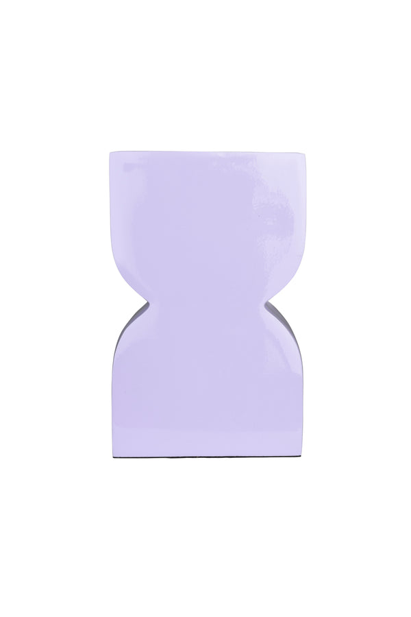 Cones vaas l shiny lila (set of 4)
