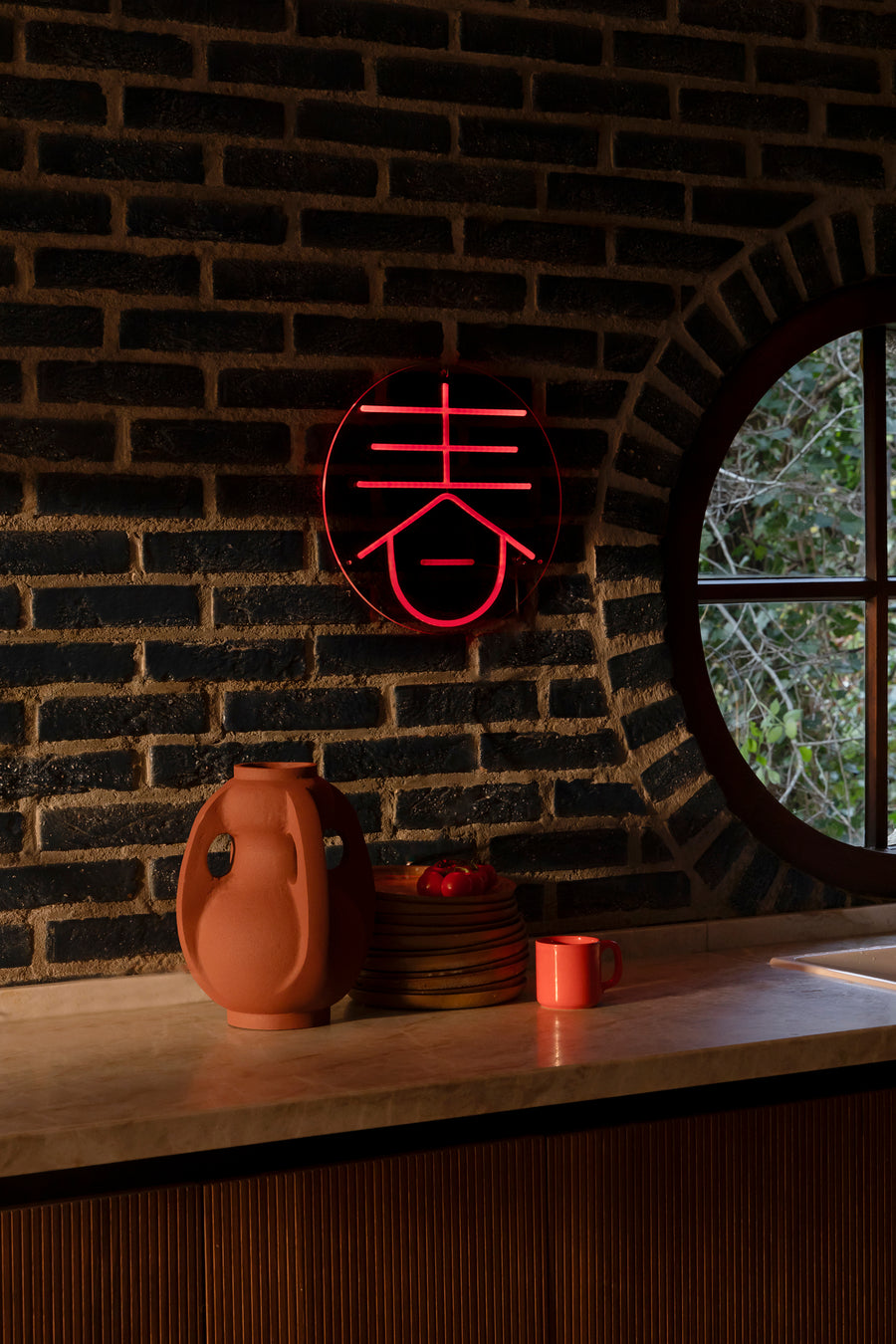 Thiago vaas m terracotta
