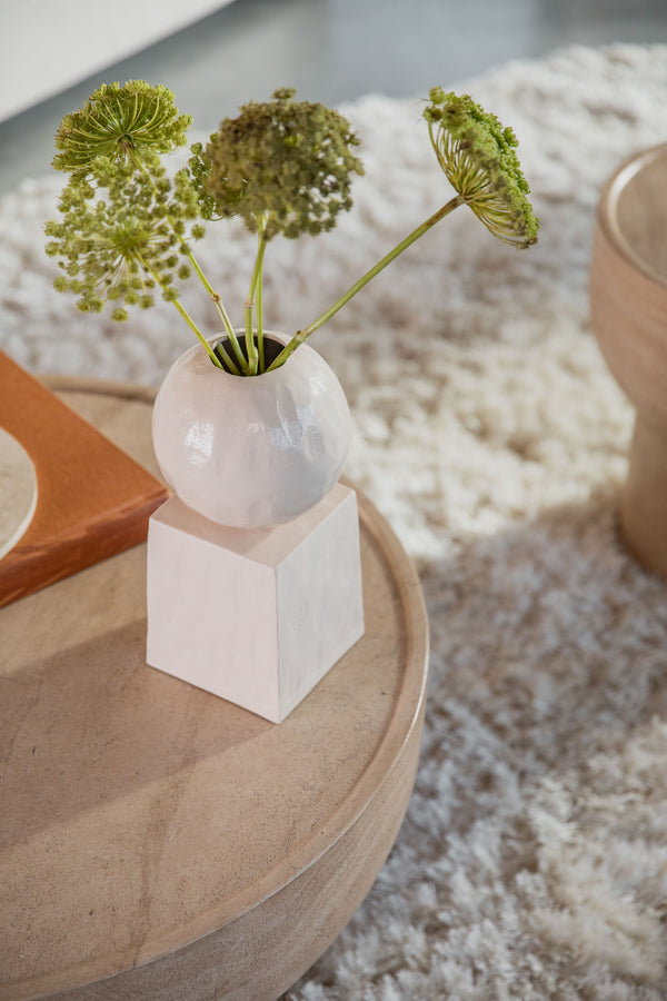 Vaas Crocus Beige (set van 4)
