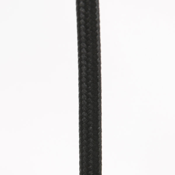 Vloerlamp Stang 8218ZW Zwart + Kap Wit Linnen