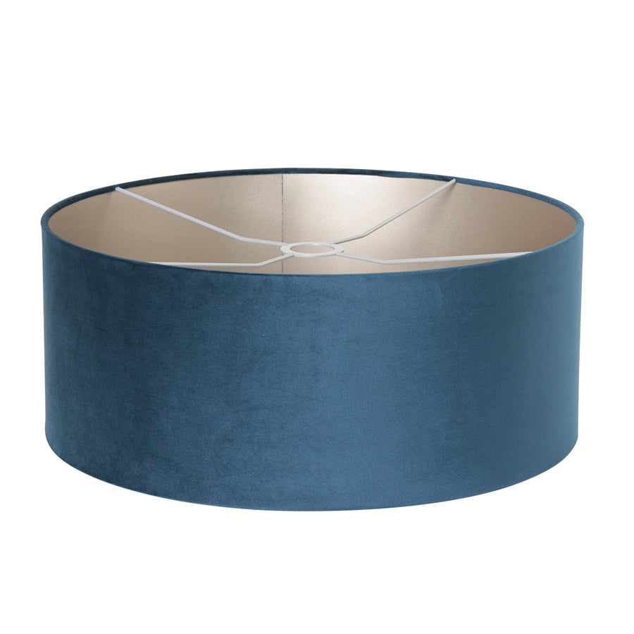 Vloerlamp Sparkled Light 7268ZW+K1066ZS Zwart-Fluweel Blauw