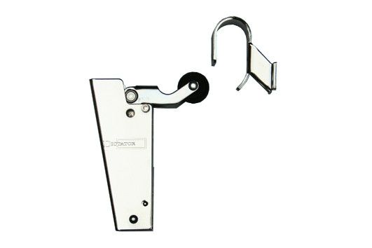 DEURSLUITER VERCHROOMD 1600