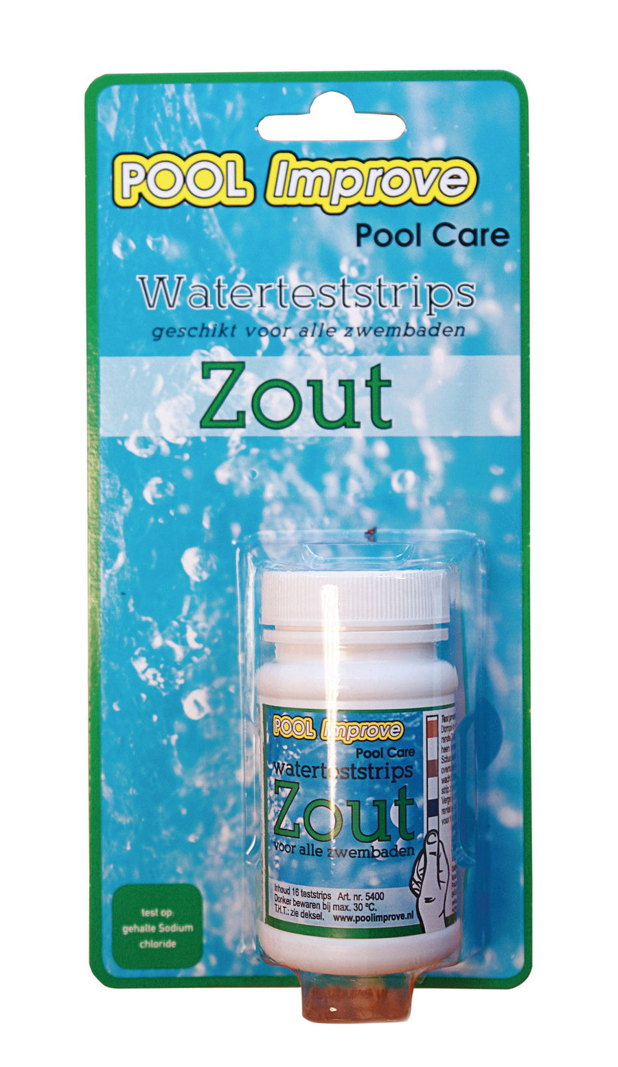 Pool Improve teststrips zout