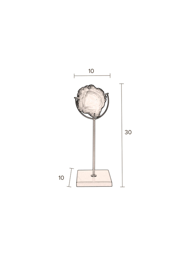 Kaarsenhouder Gem Geel (set van 4)