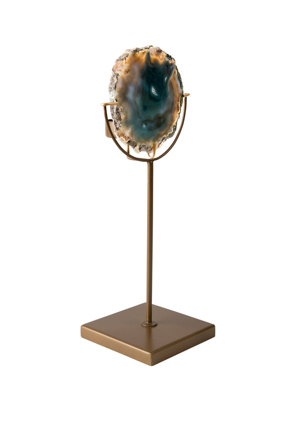 Kaarsenhouder Gem Groen (set van 4)